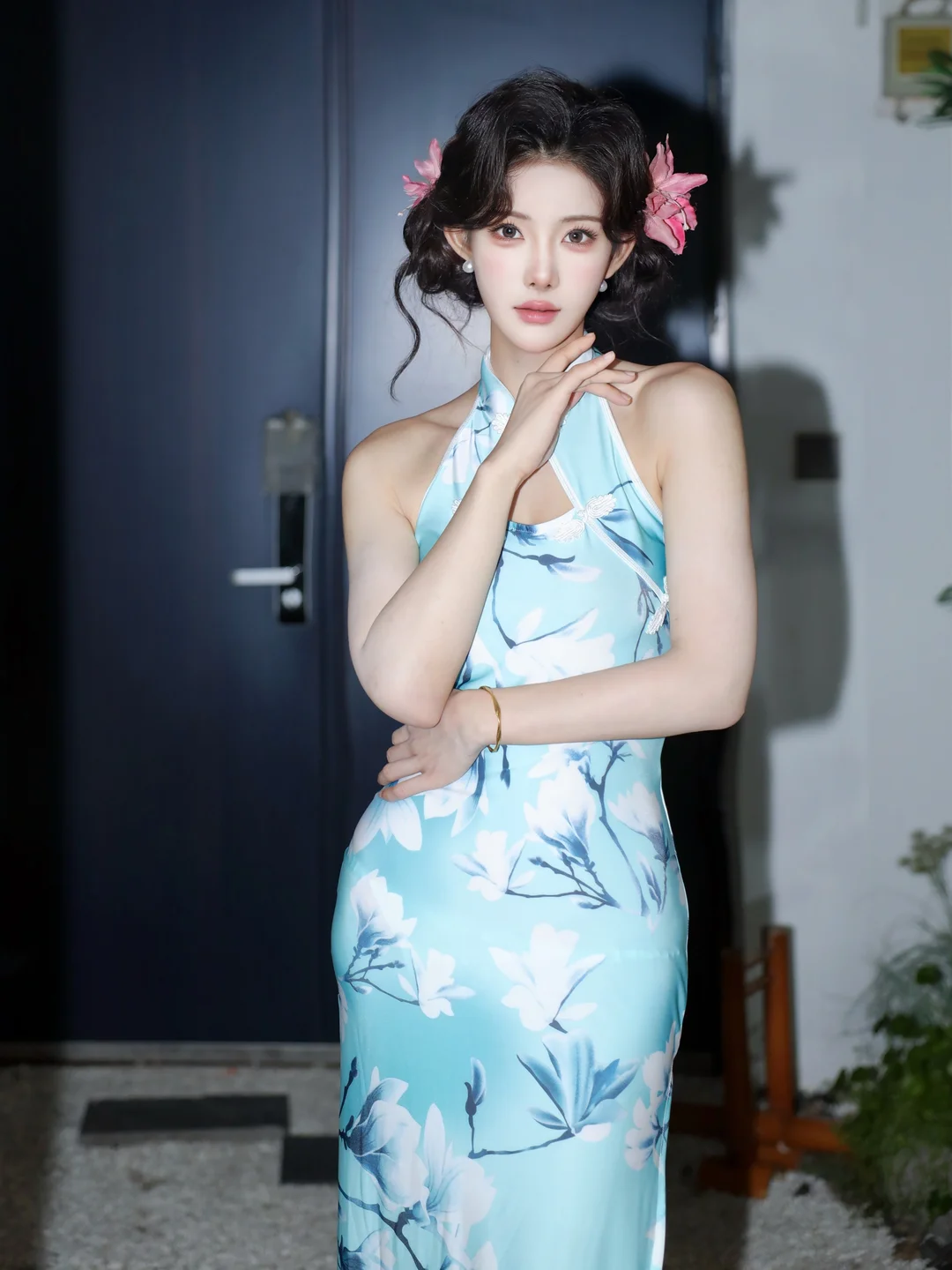 梨霜儿 - No.001 性感旗袍 [118P-1.7GB] tg@simisebaisi 【丝足阁】084.webp